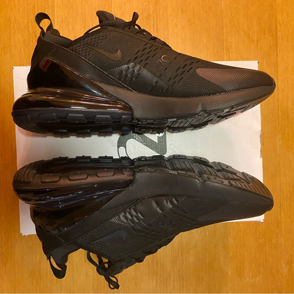 BAND NEW With Box Black Air Max 270 Size 12